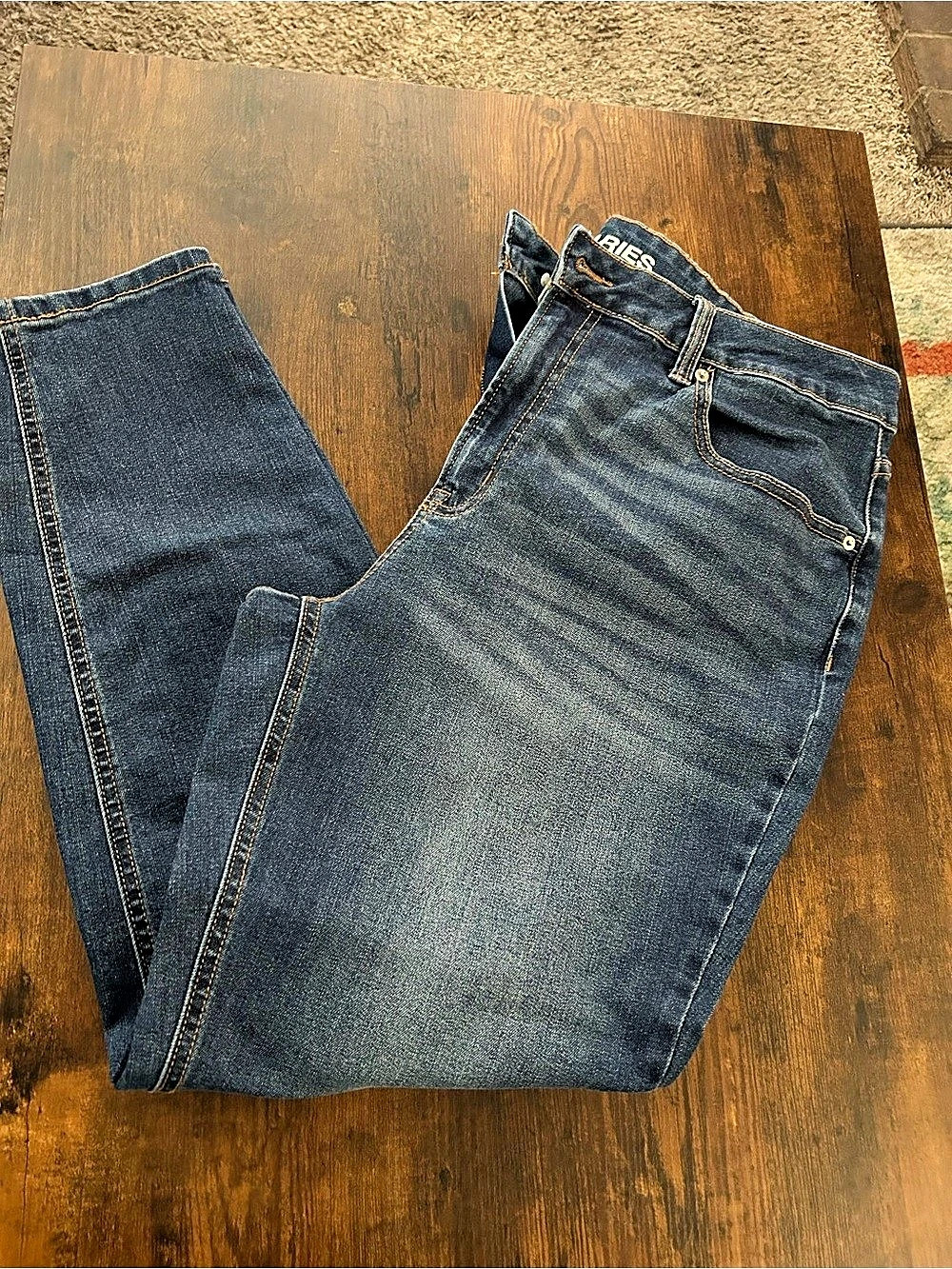 No Boundaries Women's Skinny Jeans Blue Waist 18